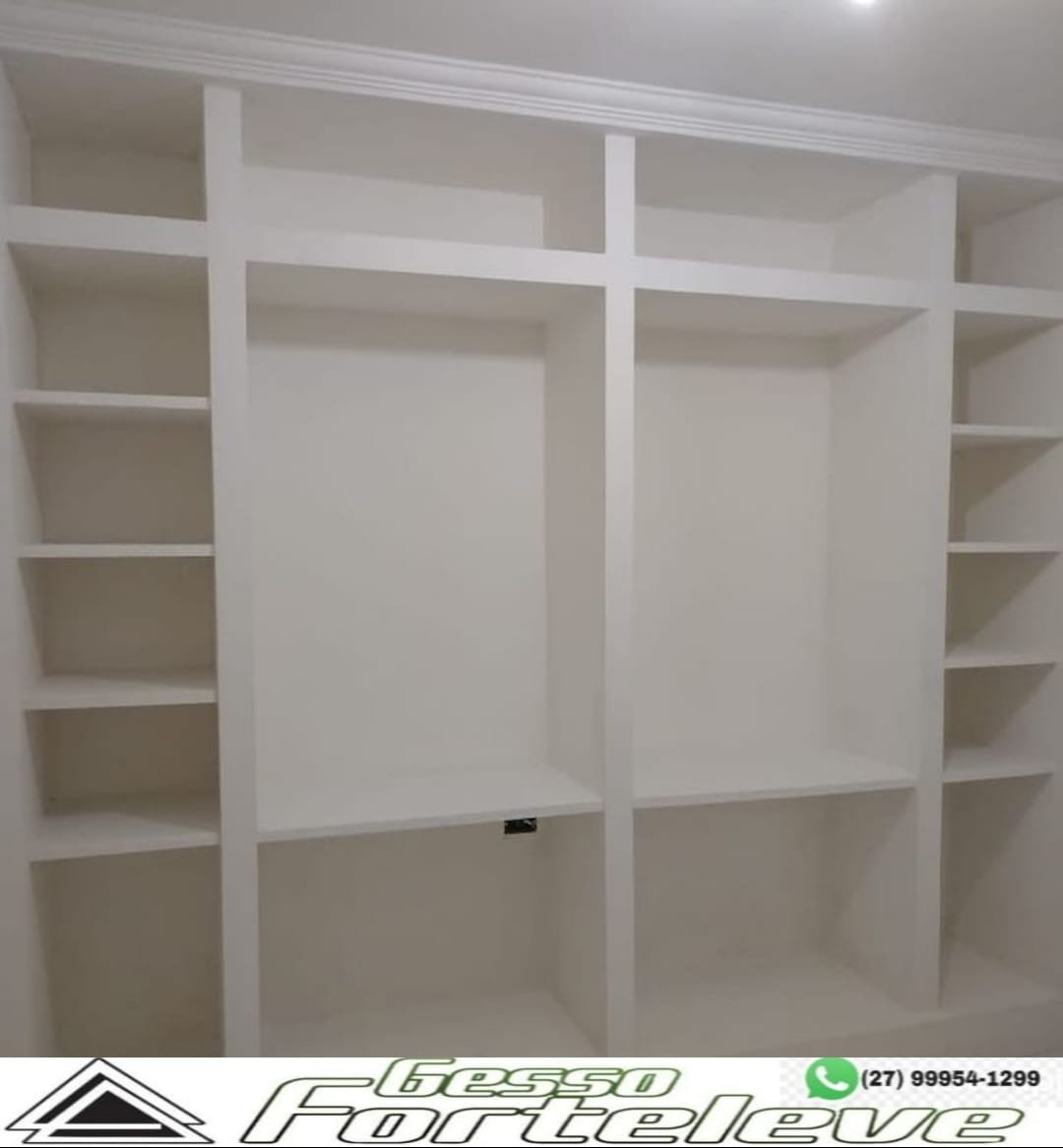 Trabalho recente em gesso e drywall - Gesso Forte Leve - Grande Vitória ES